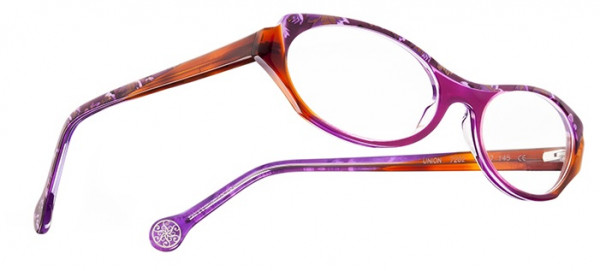 Boz by J.F. Rey UNION Eyeglasses, Pink - Purple (7282)