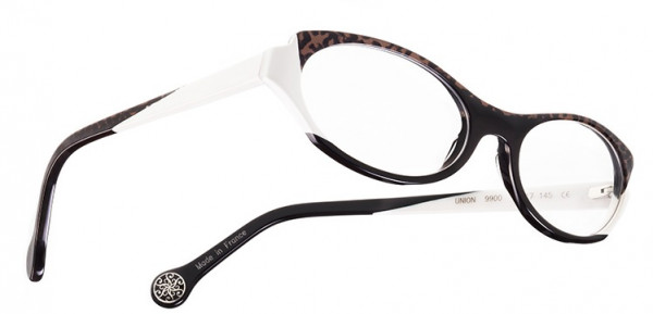 Boz by J.F. Rey UNION Eyeglasses, Panther - Black - White (9900)