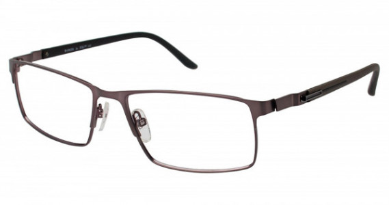XXL BADGER Eyeglasses, BROWN
