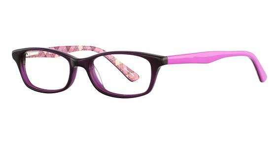 K-12 by Avalon 4088 Eyeglasses, Purple/Plaid