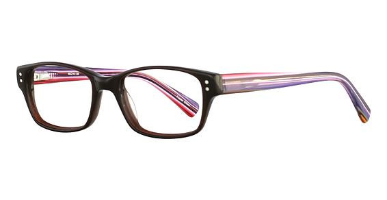 K-12 by Avalon 4089 Eyeglasses, Chocolate/Fruit Stripe