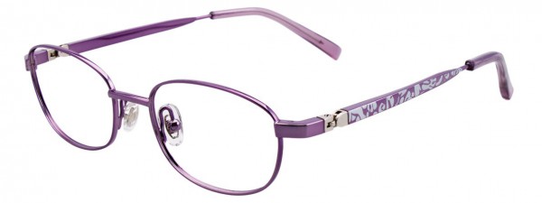 EasyClip EC329 Eyeglasses, SHINY PLUM