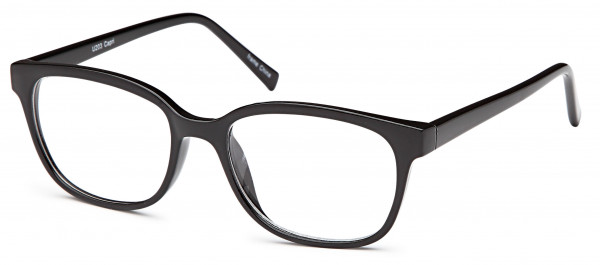 4U U 203 Eyeglasses, Black
