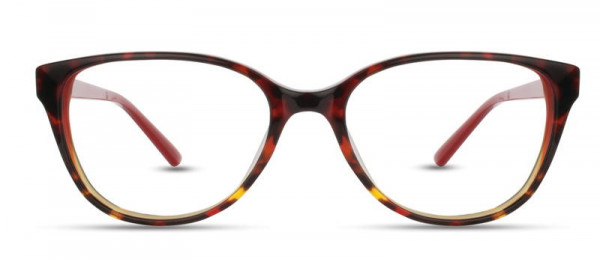 Cinzia Designs CIN-5033 Eyeglasses, 2 - Tortoise / Red / Citrus