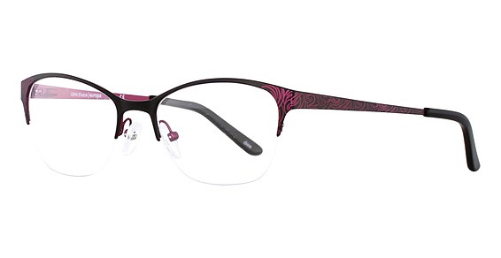 Cote D'Azur CDA 235 Eyeglasses, 3 Black/Berry
