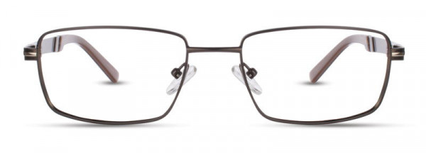 Michael Ryen MR-220 Eyeglasses, 2 - Chocolate / Gold