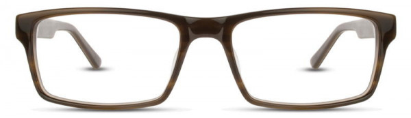 Michael Ryen MR-214 Eyeglasses, 1 - Brown Horn / Taupe