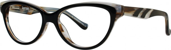 Kensie Glee Eyeglasses, Black