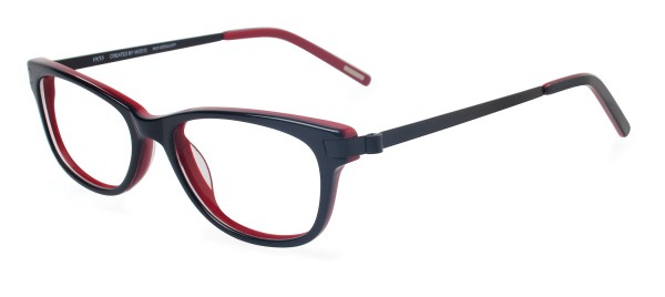 ECO by Modo FLORENCE Eyeglasses, BLACK RED