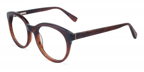 Derek Lam 258 Eyeglasses, BROWN STRIPES