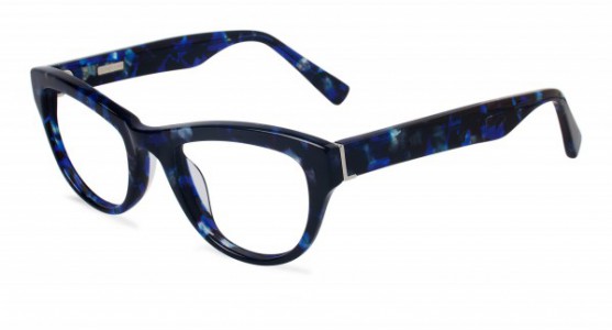 Derek Lam 257 Eyeglasses, BLUE MARBLE