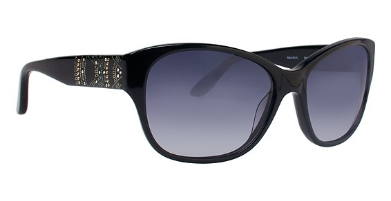 Badgley Mischka Marvelle Sunglasses, BLK Black (Smoke Gradient)