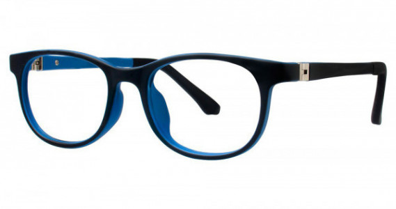 Modz AWESOME Eyeglasses, Black Matte/Blue