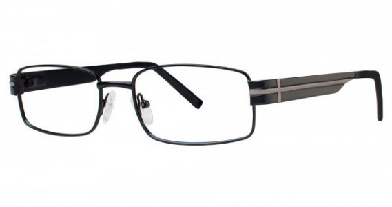 Giovani di Venezia CARL Eyeglasses, Matte Black/Gunmetal