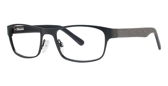 U Rock Heavy Metal Eyeglasses, Matte Black/Grey