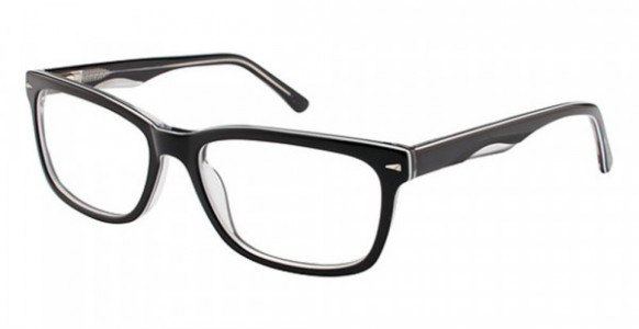 Van Heusen S340 Eyeglasses, Black