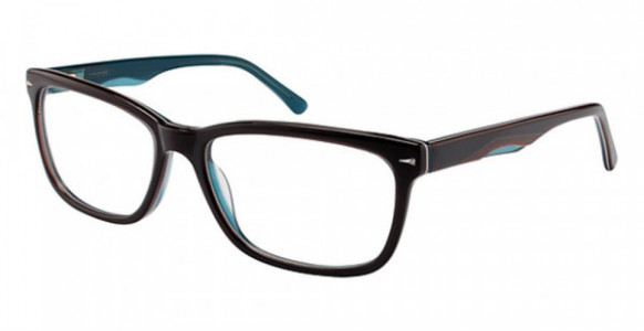 Van Heusen S340 Eyeglasses, Brown
