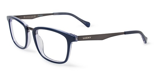 Lucky Brand D400 Eyeglasses, Blue