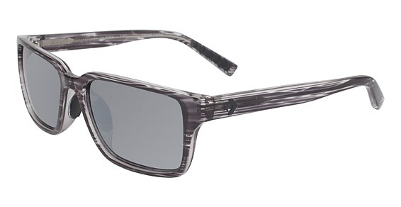 Converse R006 Sunglasses, Grey Striped Mirror