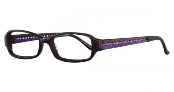 Bulova Coral Eyeglasses, Purple