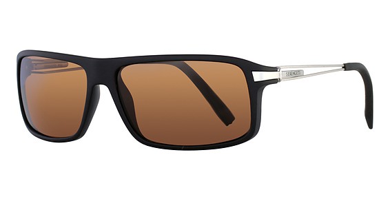 Serengeti Eyewear Rivoli Sunglasses, Satin Black (Polarized Drivers)
