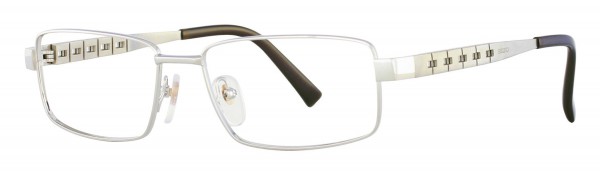 Seiko Titanium T1043 Eyeglasses, 021 Silver
