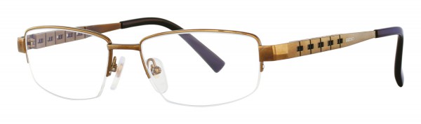 Seiko Titanium T1044 Eyeglasses, J08 IP Soft Brown