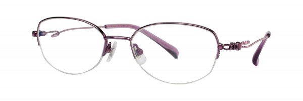 Seiko Titanium LU 102 Eyeglasses, N01 Smoke Purple / Rose Pink