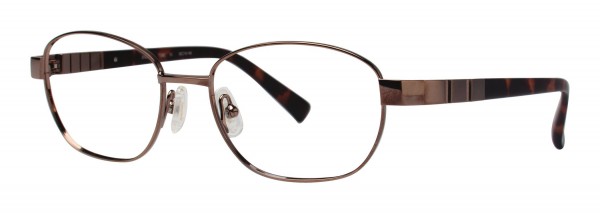 Seiko Titanium T1082 Eyeglasses, J08 IP Soft Brown