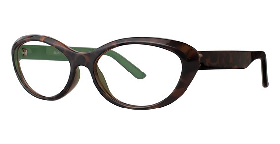 Retro R 173 Eyeglasses, Tort/Green