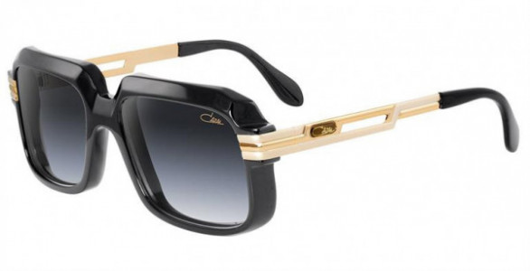 Cazal CAZAL LEGENDS 607/2 SUN Sunglasses, 001 Black-Gold