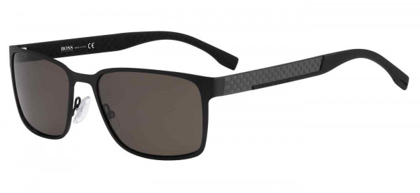 HUGO BOSS Black BOSS 0638/S Sunglasses, 0HXJ BLACK CARBON