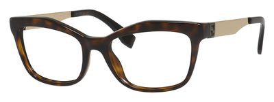 Fendi Fendi 0050 Eyeglasses, 0PGM(00) Havana Gold