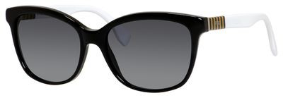 Fendi Fendi 0054/S Sunglasses, 07TX(HD) Black Penq White