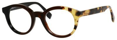 Fendi Fendi 0067 Eyeglasses, 0MXU(00) Black Olive Havana