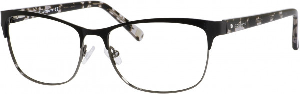 Liz Claiborne L 609 Eyeglasses, 0DN8 Black Black Tortoise