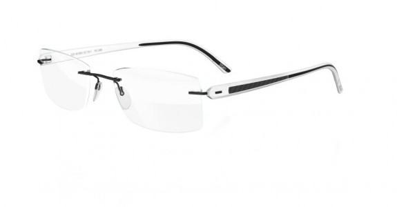 Silhouette Carbon T1 5407 Eyeglasses, 6055 black matte