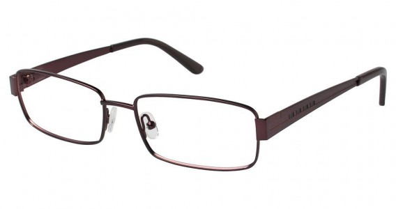 Geoffrey Beene G417 Eyeglasses, Brown (BRN)