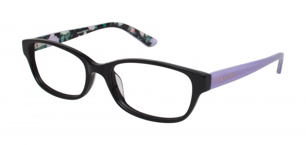 Ted Baker B717 Eyeglasses, Black/Lilac (BLK)