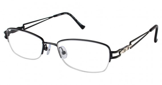 Tura R521 Eyeglasses, Black (BLK)