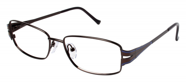 Tura R605 Eyeglasses, Brown (BRN)