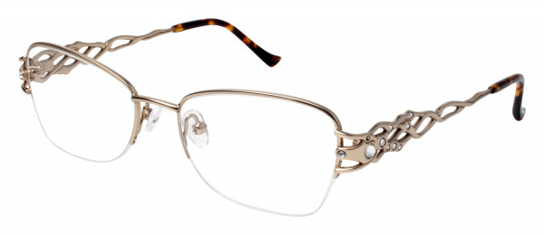 Tura R611 Eyeglasses, Gold (GLD)
