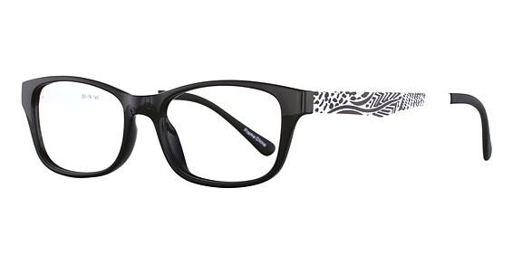 K-12 by Avalon 4602 Eyeglasses, Black/White tattoo