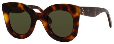Celine Celine 41093/S Sunglasses, 005L(1E) Havana