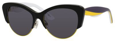 Christian Dior Dior Envol 1/S Sunglasses, 0LZO(BN) Black Gold Violet Yellow