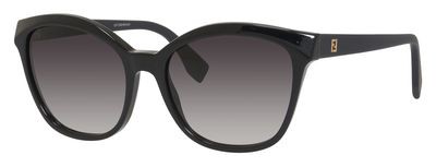 Fendi Fendi 0043/S Sunglasses, 064H(9O) Black Matte Black