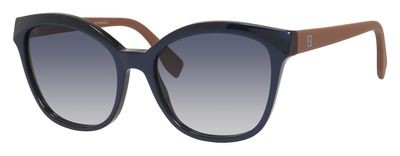 Fendi Fendi 0043/S Sunglasses, 0MHH(JJ) Navy Caramel