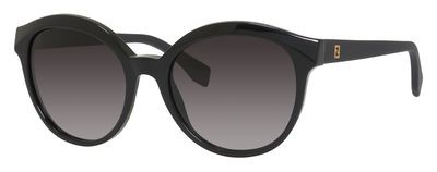 Fendi Fendi 0045/S Sunglasses, 064H(9O) Black Matte Black