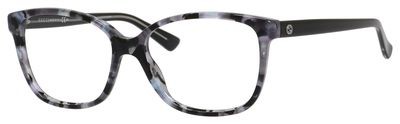 Gucci Gucci 3724 Eyeglasses, 0HNW(00) Havana Azure Black