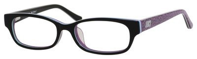 Juicy Couture Ju 918/F Eyeglasses, 0W46(00) Black Striped